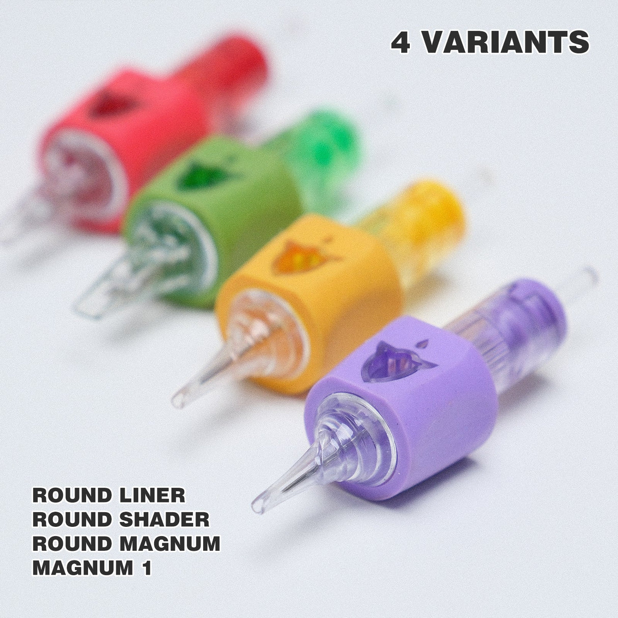 Wormhole Tattoo #10 M1 Disposable Finger Ledge Cartridges (0.30mm)