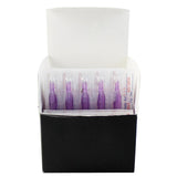 Wormhole purple assorted tattoo tips in a box