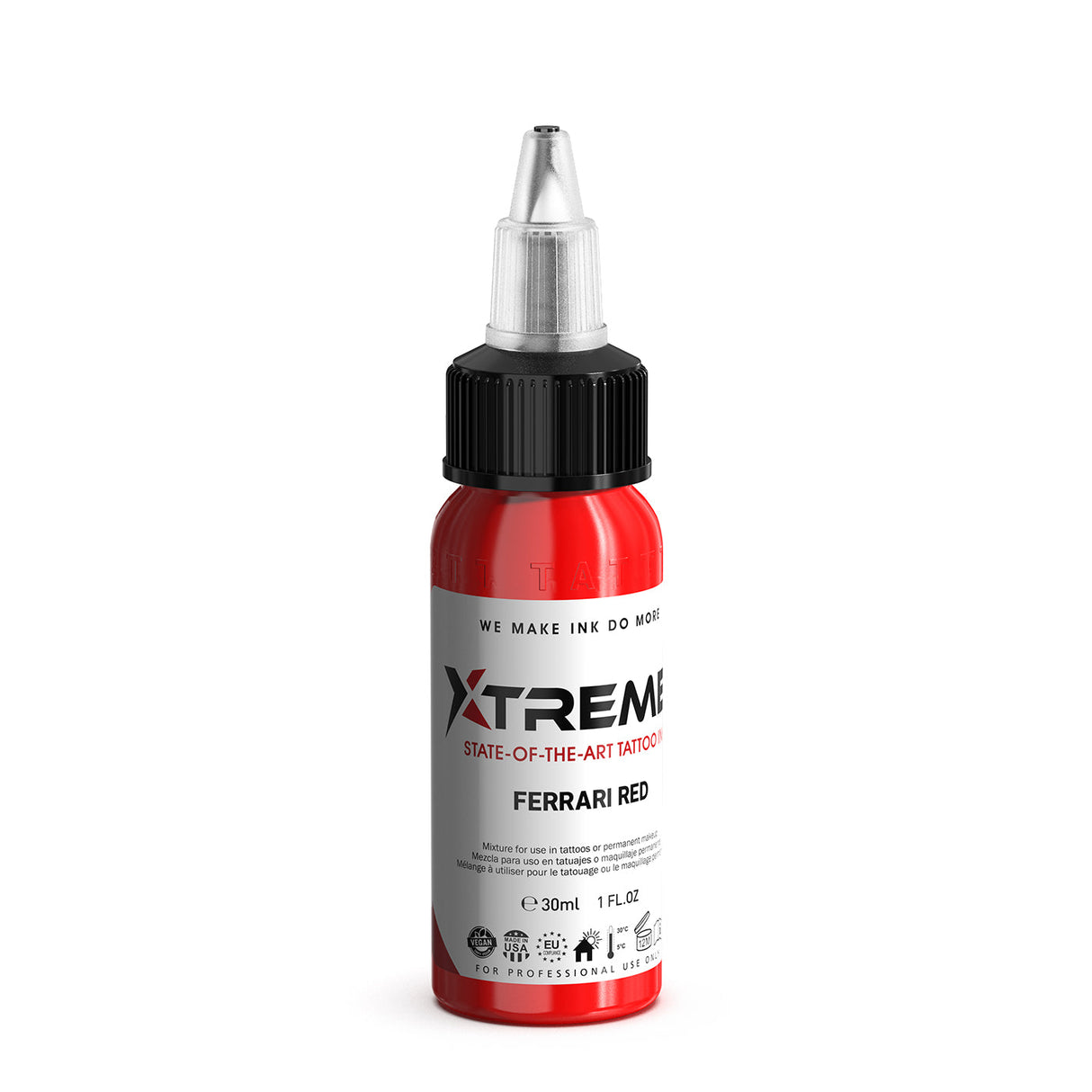 Xtreme Tattoo Ink – Ferrari Red (30ml / 1oz)