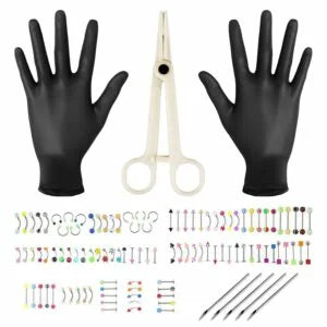 Piercing Jewelry Kit 120PCS