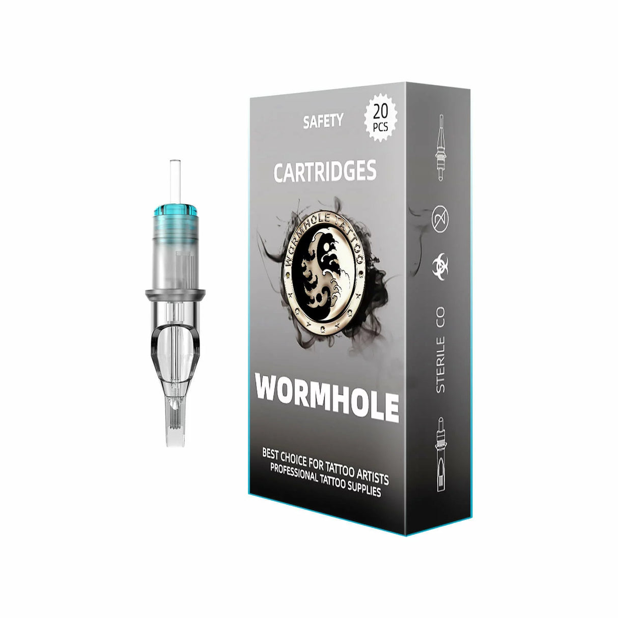 20Pcs #12 Tattoo Cartridge Needles RM