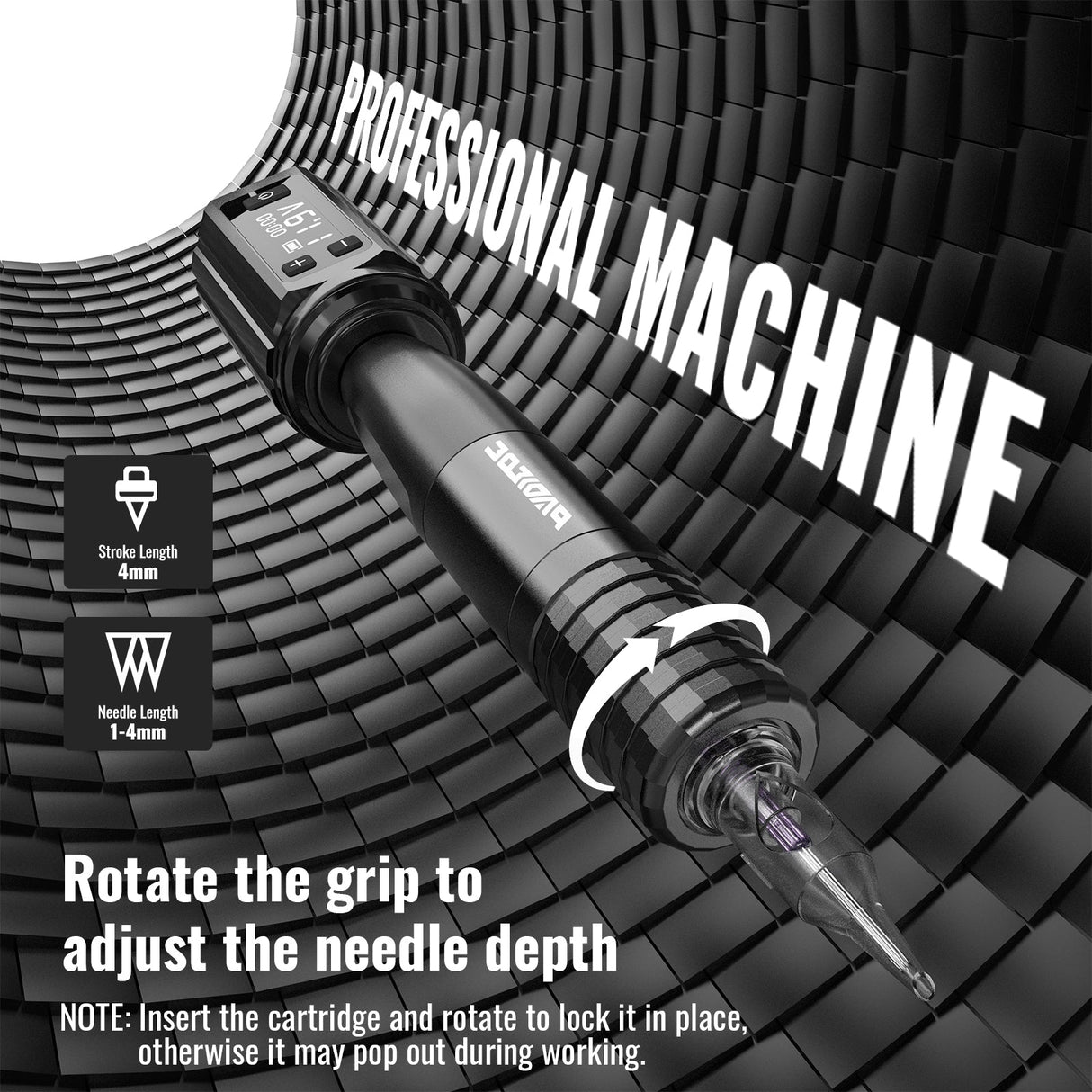 Padieoe Tattoo Gun Kit – Cordless Tattoo Pen