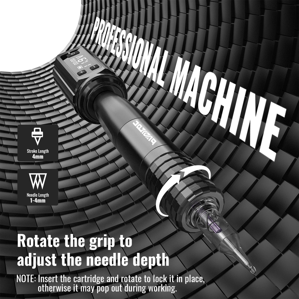 Padieoe Tattoo Gun Kit – Cordless Tattoo Pen