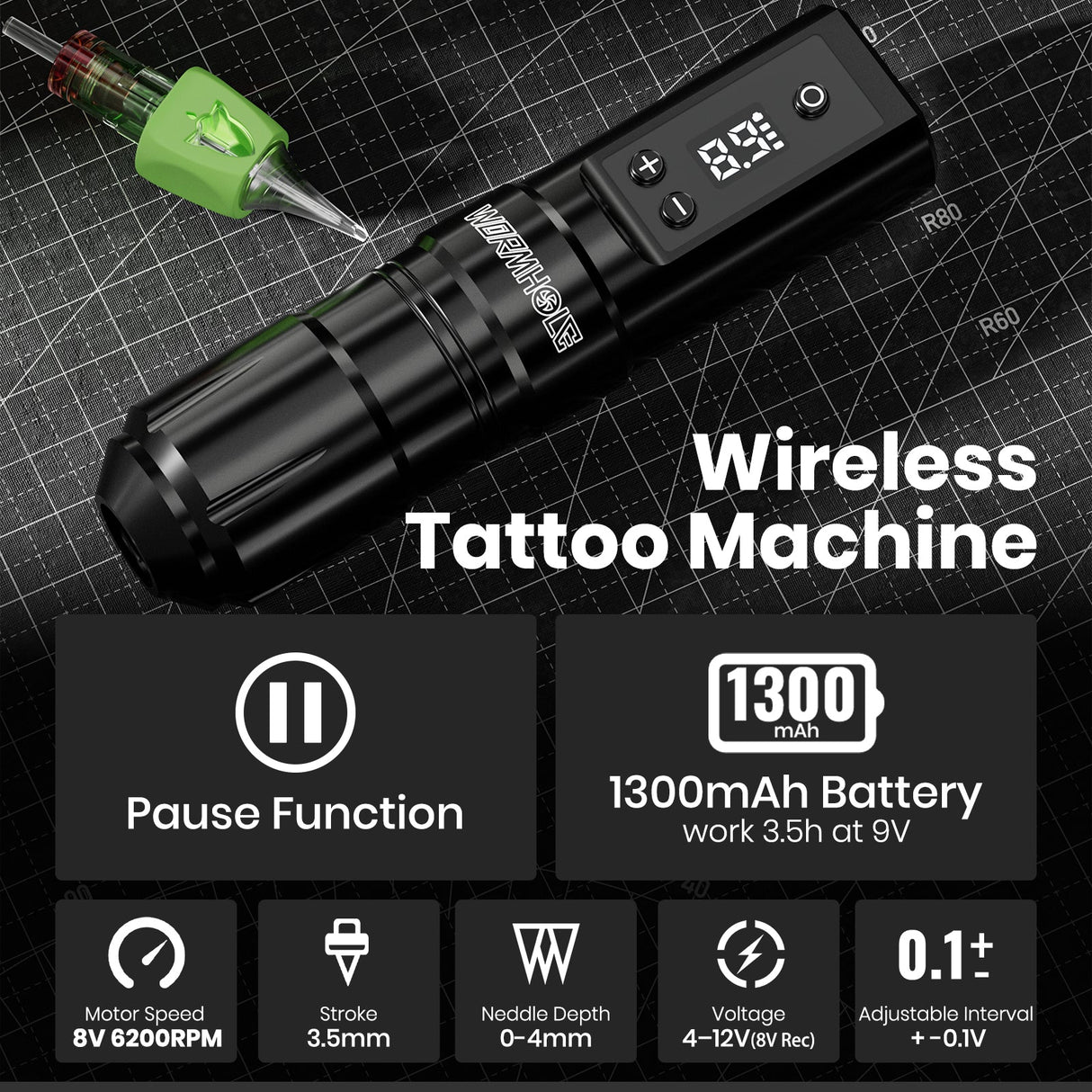 Wireless Freedom – Complete Tattoo Kit for Beginners