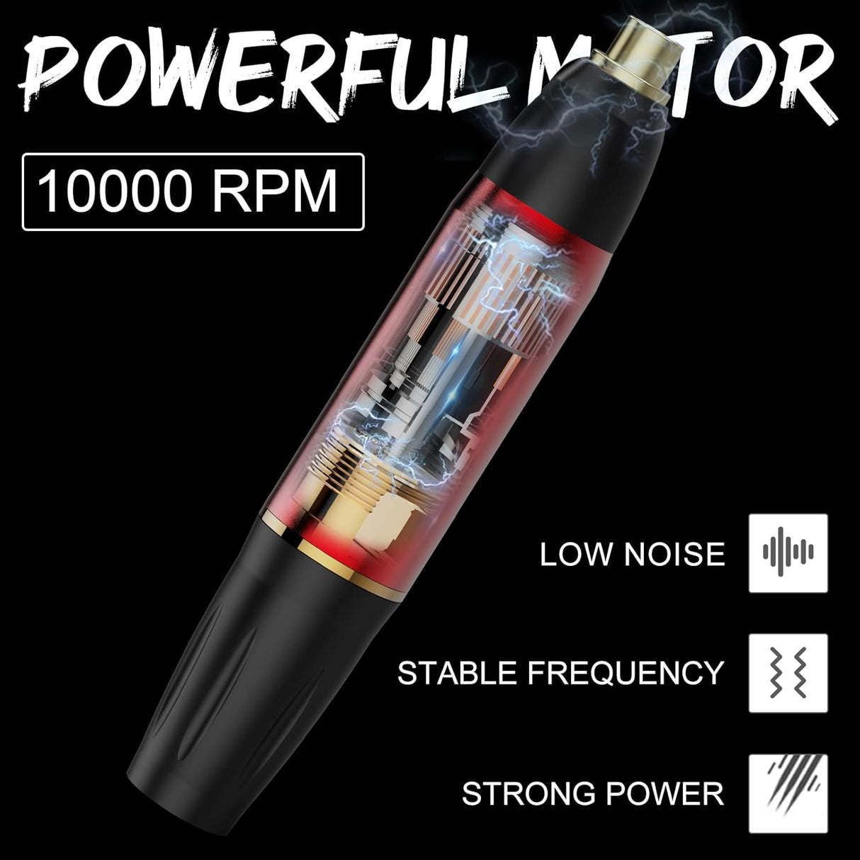 Tattoo Practice Kit with Rotary Pen