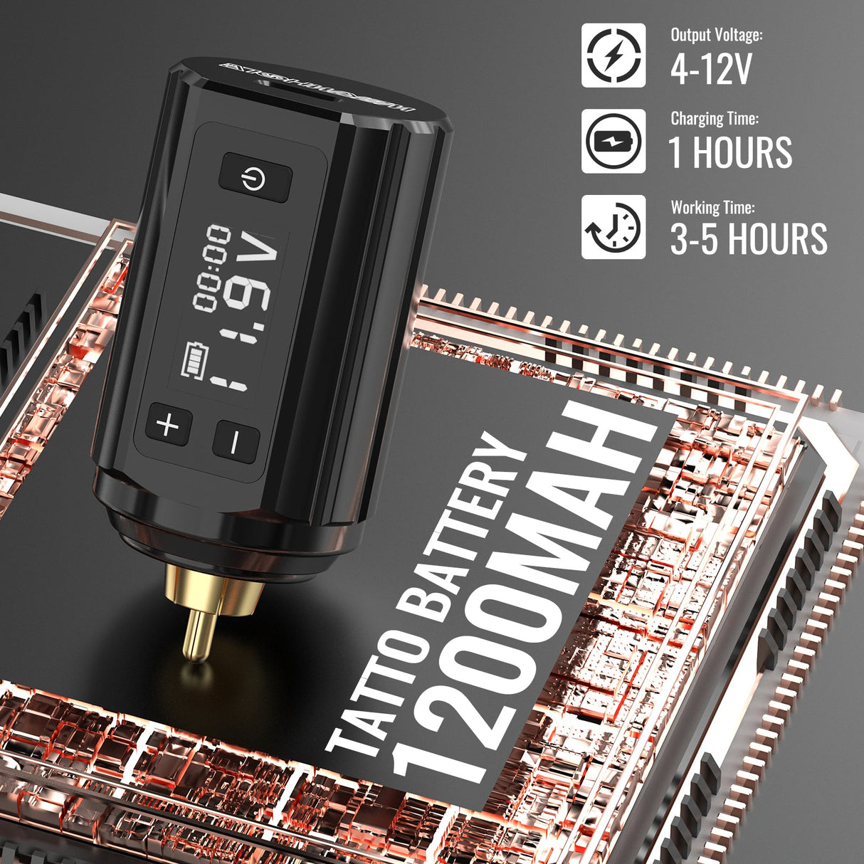 Wormhole Professional Wireless Tattoo Kit