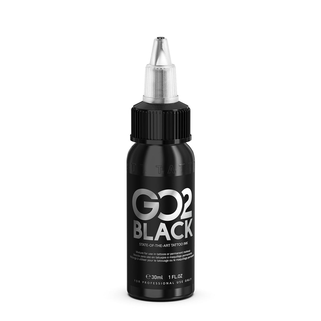 Xtreme GO2 Black Tattoo Ink β 300ml Bottle