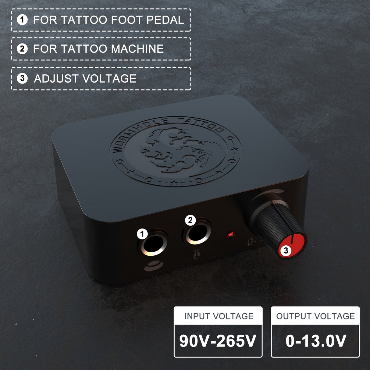 Tattoo Practice Kit with Rotary Pen