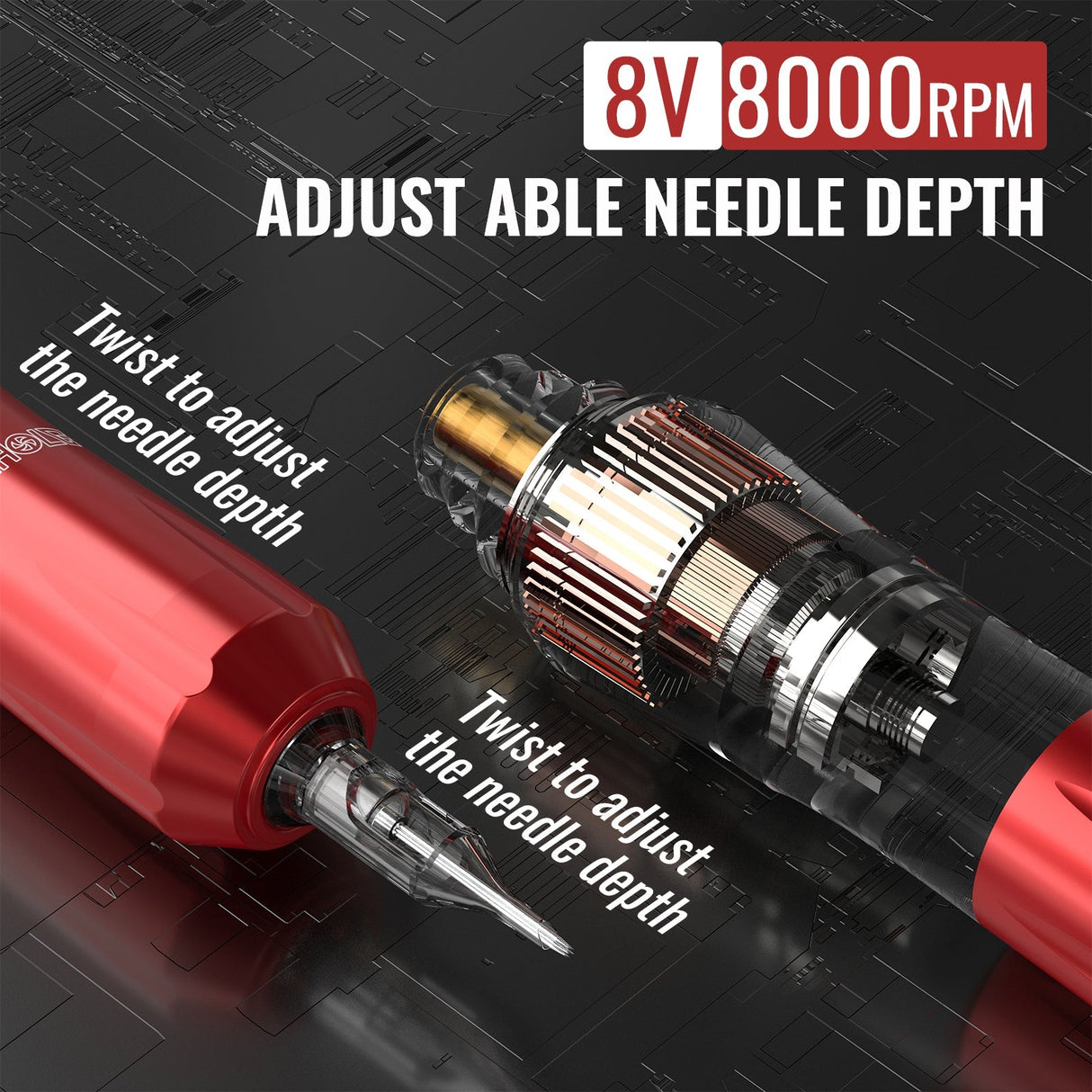 Wormhole Professional Wireless Tattoo Kit