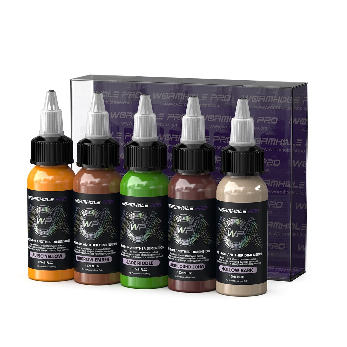 Botanical Tattoo Ink Set | Wormhole Pro