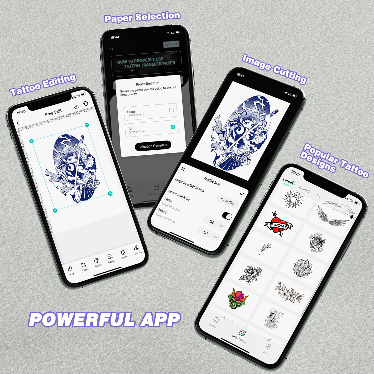 Padieoe Bluetooth Tattoo Stencil Printer