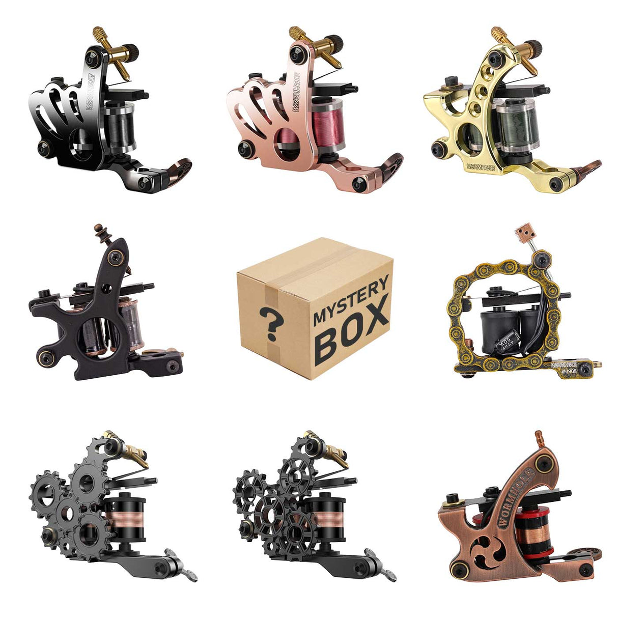 Mystery Tattoo Machine Box