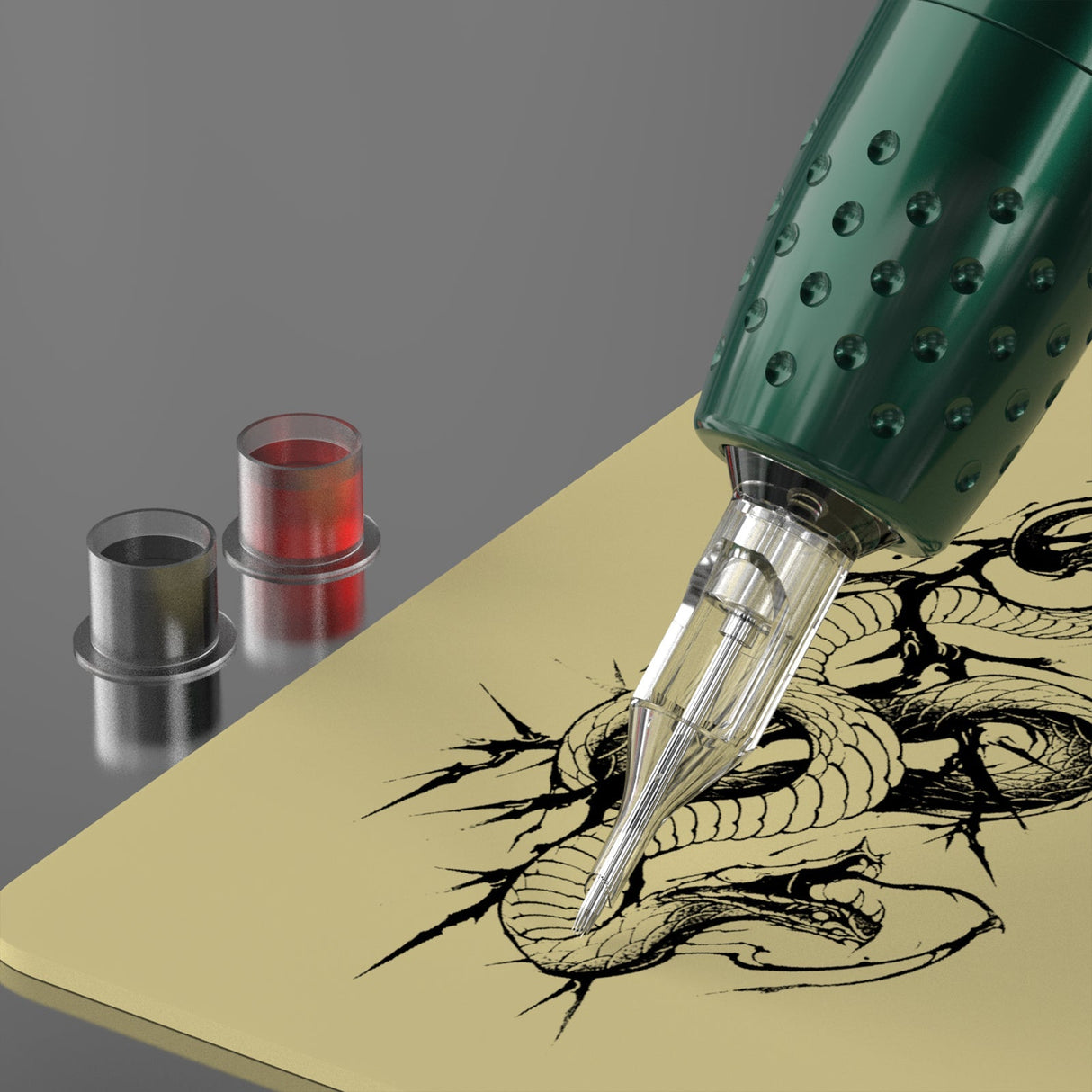 Wireless Tattoo Kit – Complete Tattoo Gun Set for Beginners