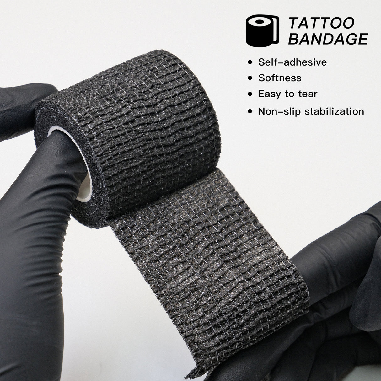 200PCS Disposable Tattoo Machine Covers + 3PCS Grip Tape