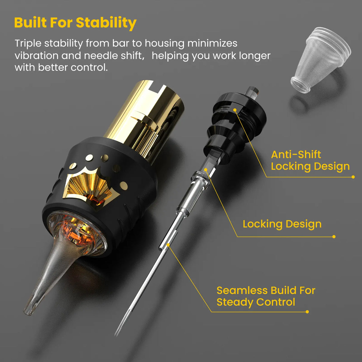 Wormhole Max Zenith #08M1 Tattoo Cartridge Needles