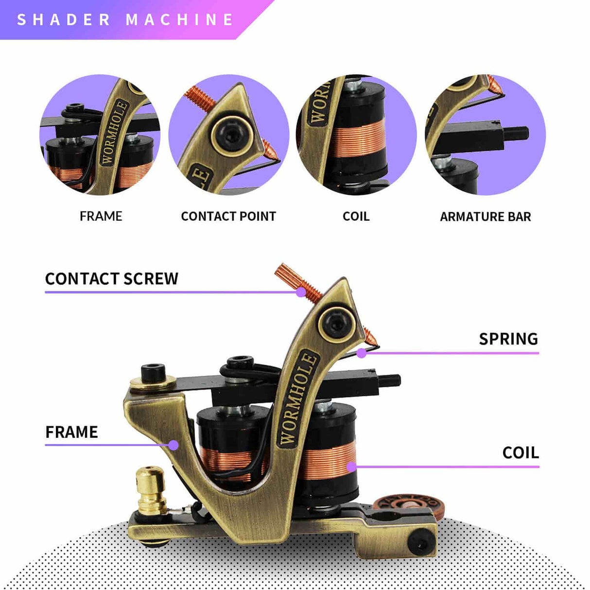 Coil tattoo machine