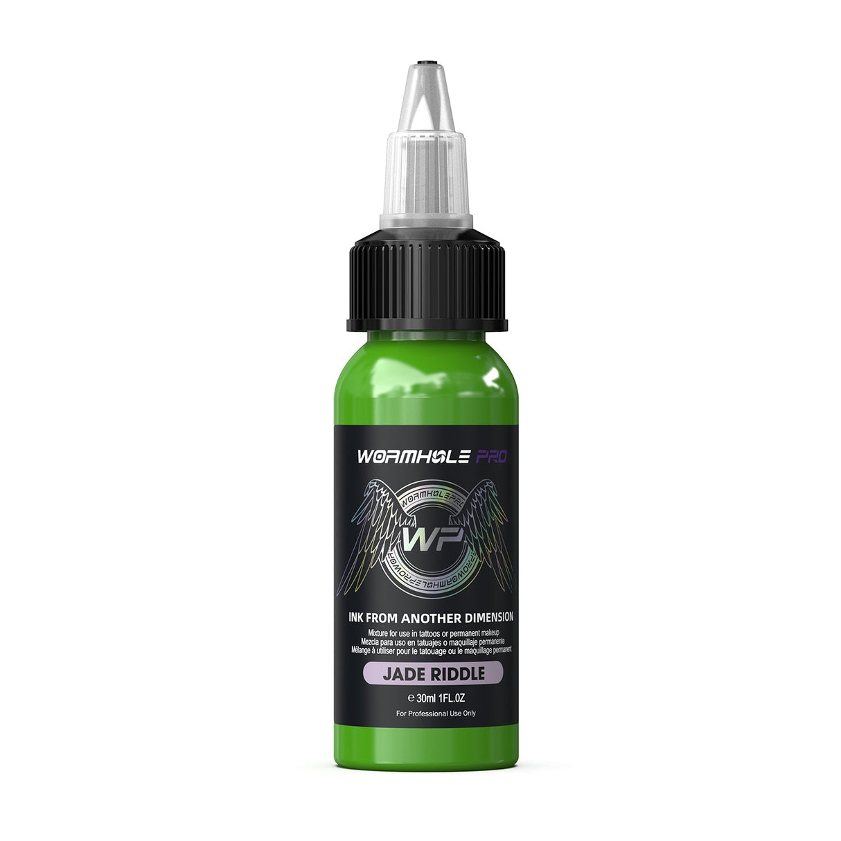 Wormhole Pro Tattoo Ink Jade Riddle –(30 ml/1 oz)