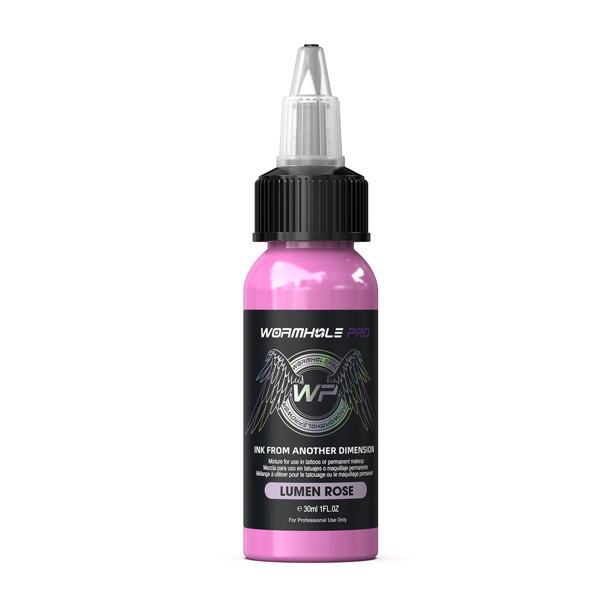 Wormhole Pro Tattoo Ink Lumen Rose –(30 ml/1 oz)