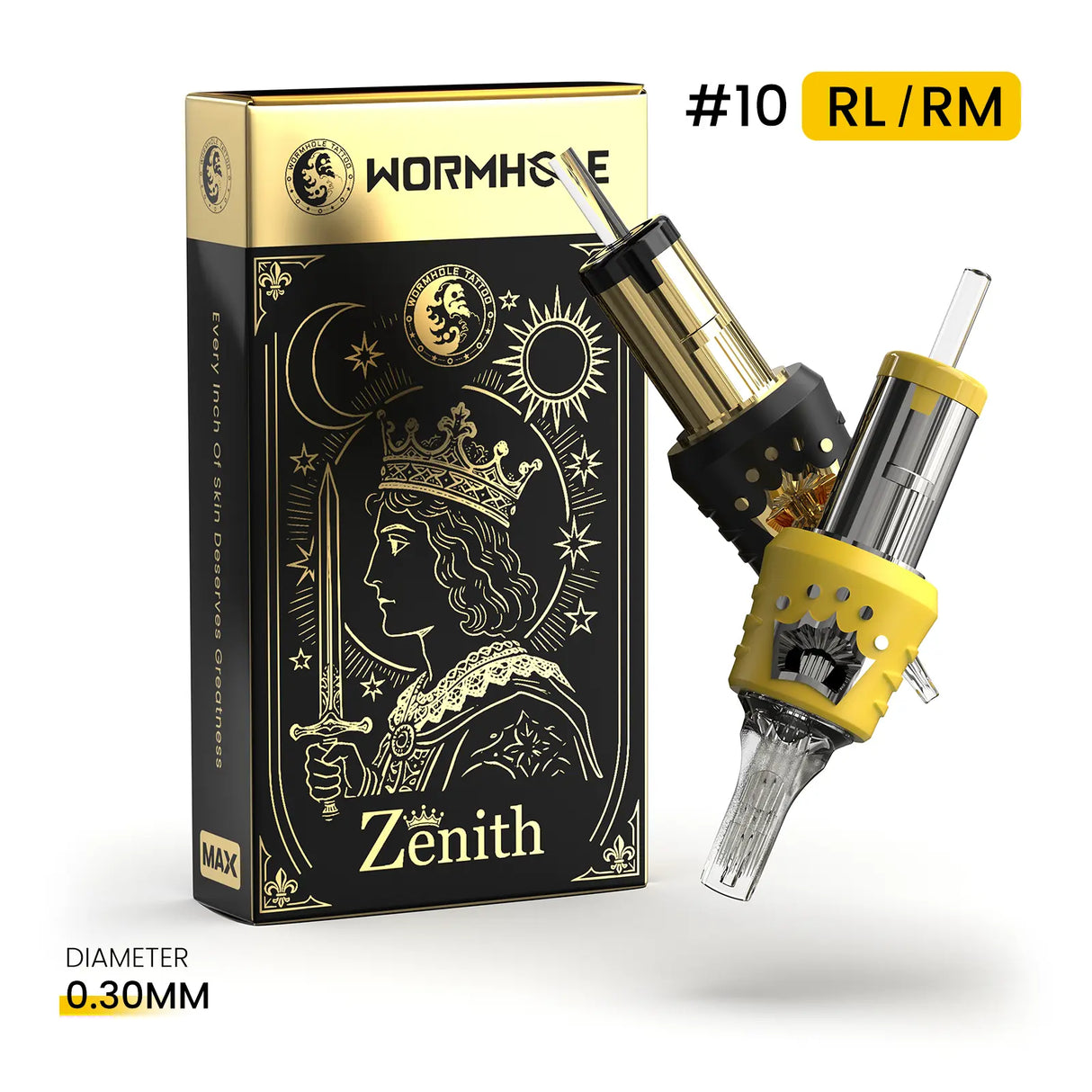 Wormhole Max Zenith #10 Mixed Tattoo Cartridge Needles
