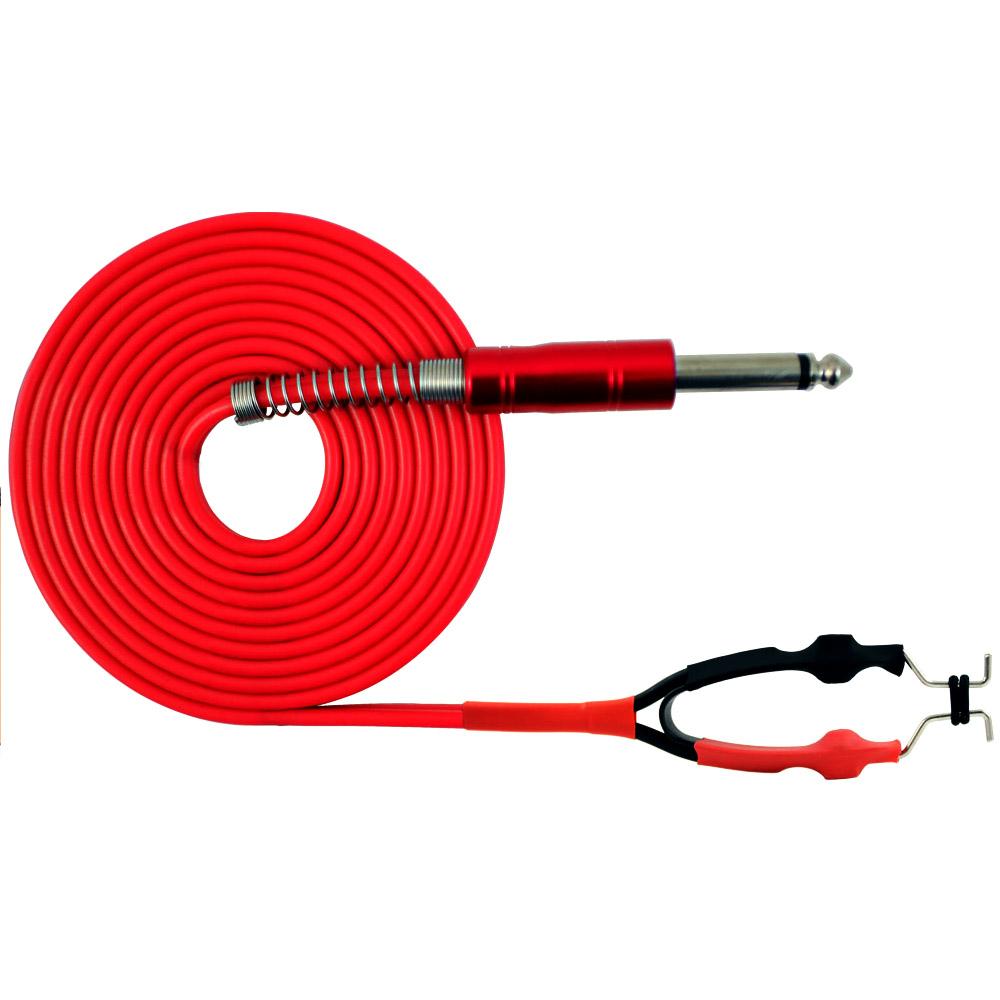 ITATOO 2.5M Soft Tattoo Clip Cords Silicone 8.2 Feet for Machine Guns 4 Colors - wormholetattoo