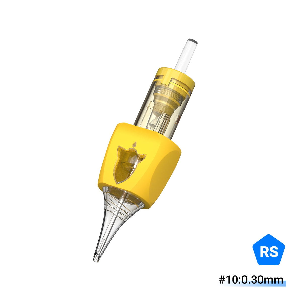 #10 Round Shader Disposable Finger Ledge Cartridges Rocket 20Pcs
