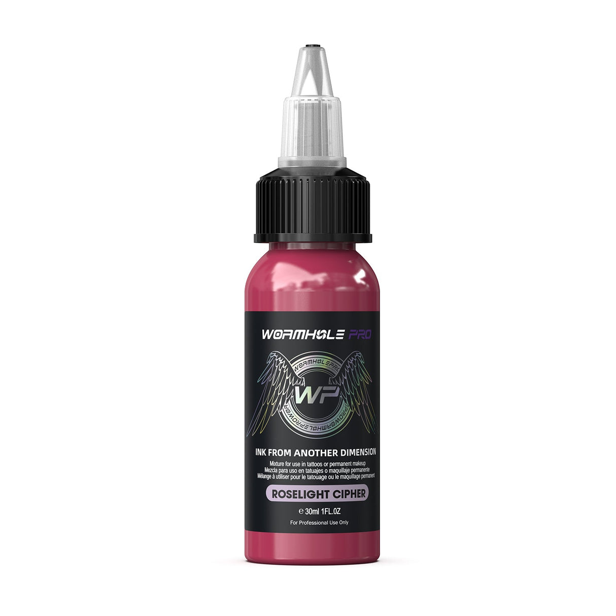 Wormhole Pro Tattoo Ink Roselight Cipher –(30 ml/1 oz)