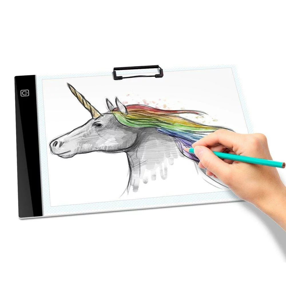 A4 Ultra-Thin LED Tracing Light Box USB Power Cable with Eyesight-Protected - wormholetattoo