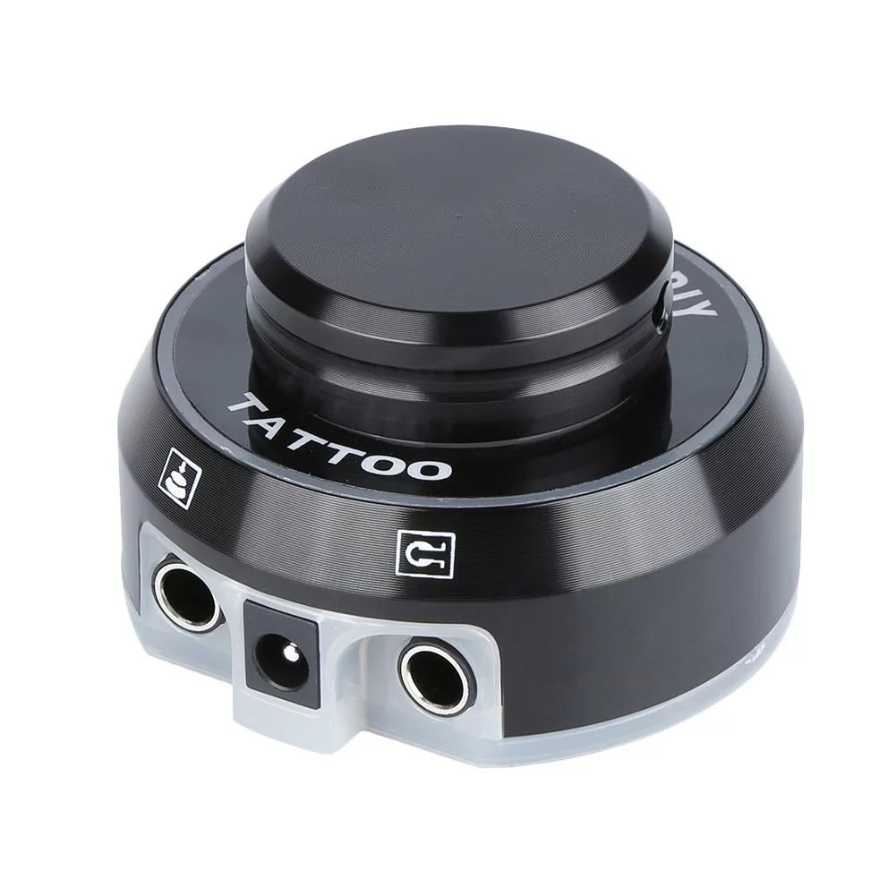 New Strong Magnetic Supply Aurora Colorful Rainbow Tattoo Power Supply for Machine Guns 2 Foot Pedal Mode - wormholetattoo