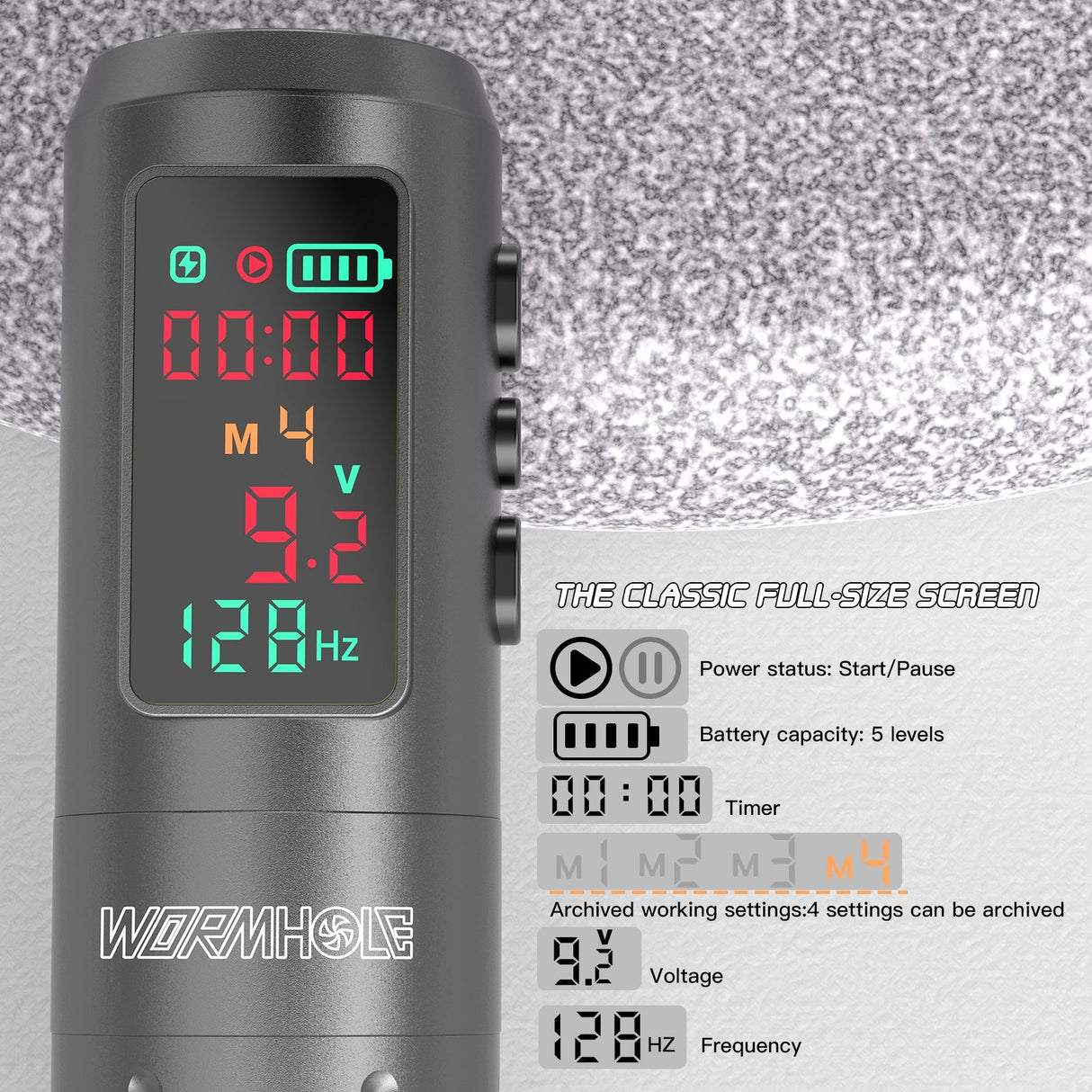 Wormhole Wireless Tattoo Kit - WTK317