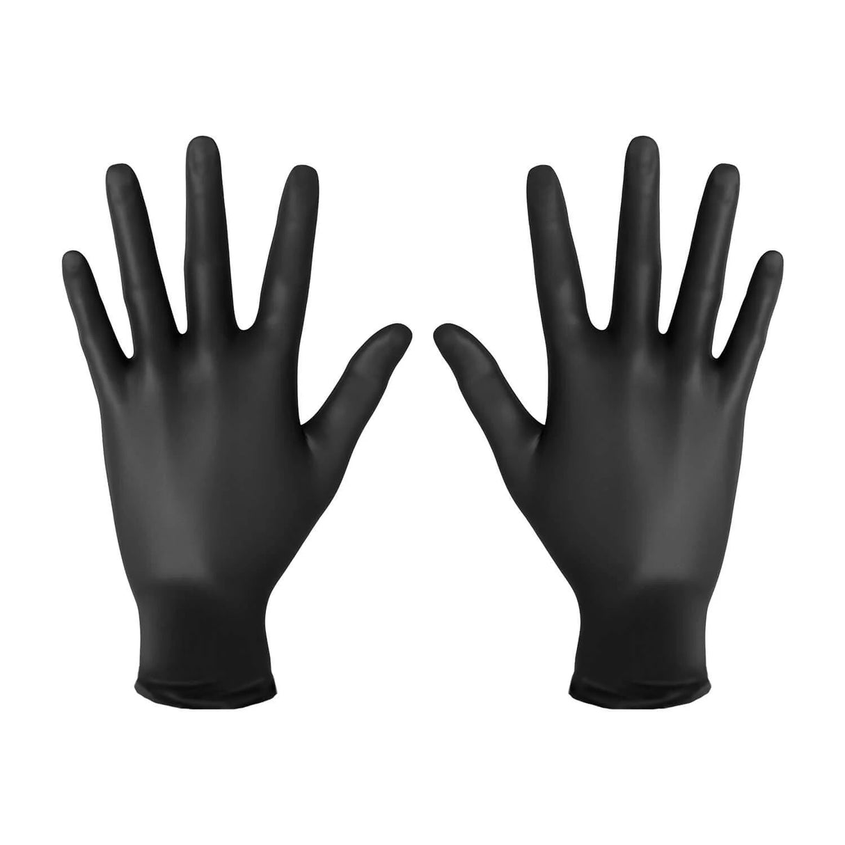 black gloves