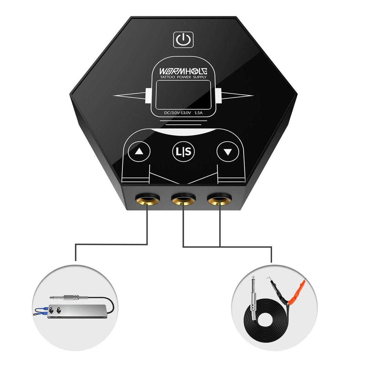 dual tattoo power supply