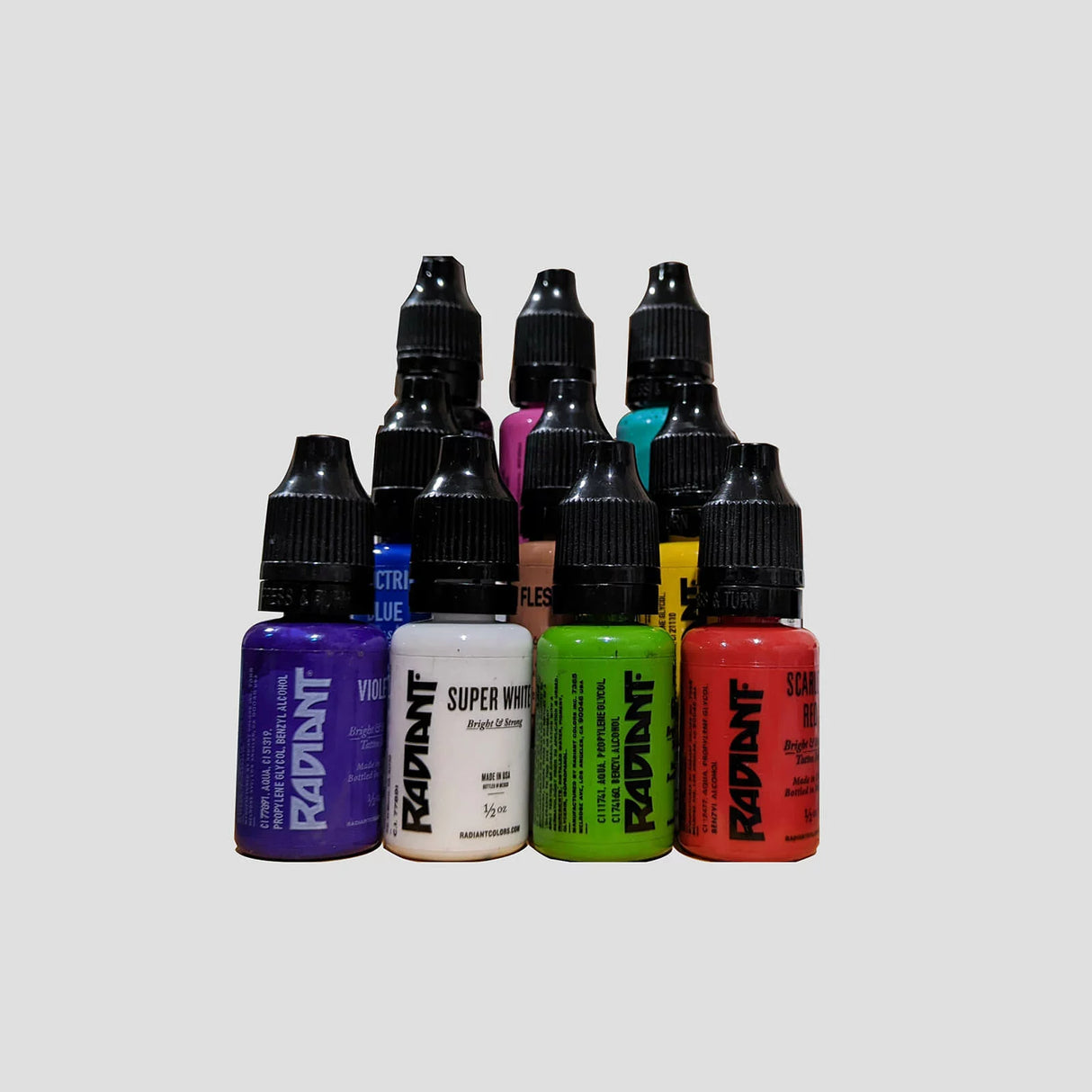 tattoo ink 10 color set