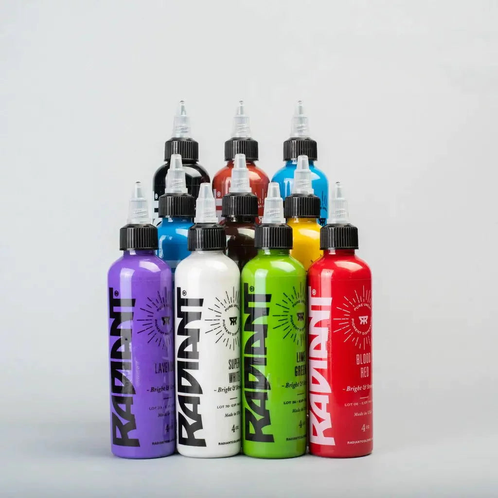 tattoo ink 10 color set