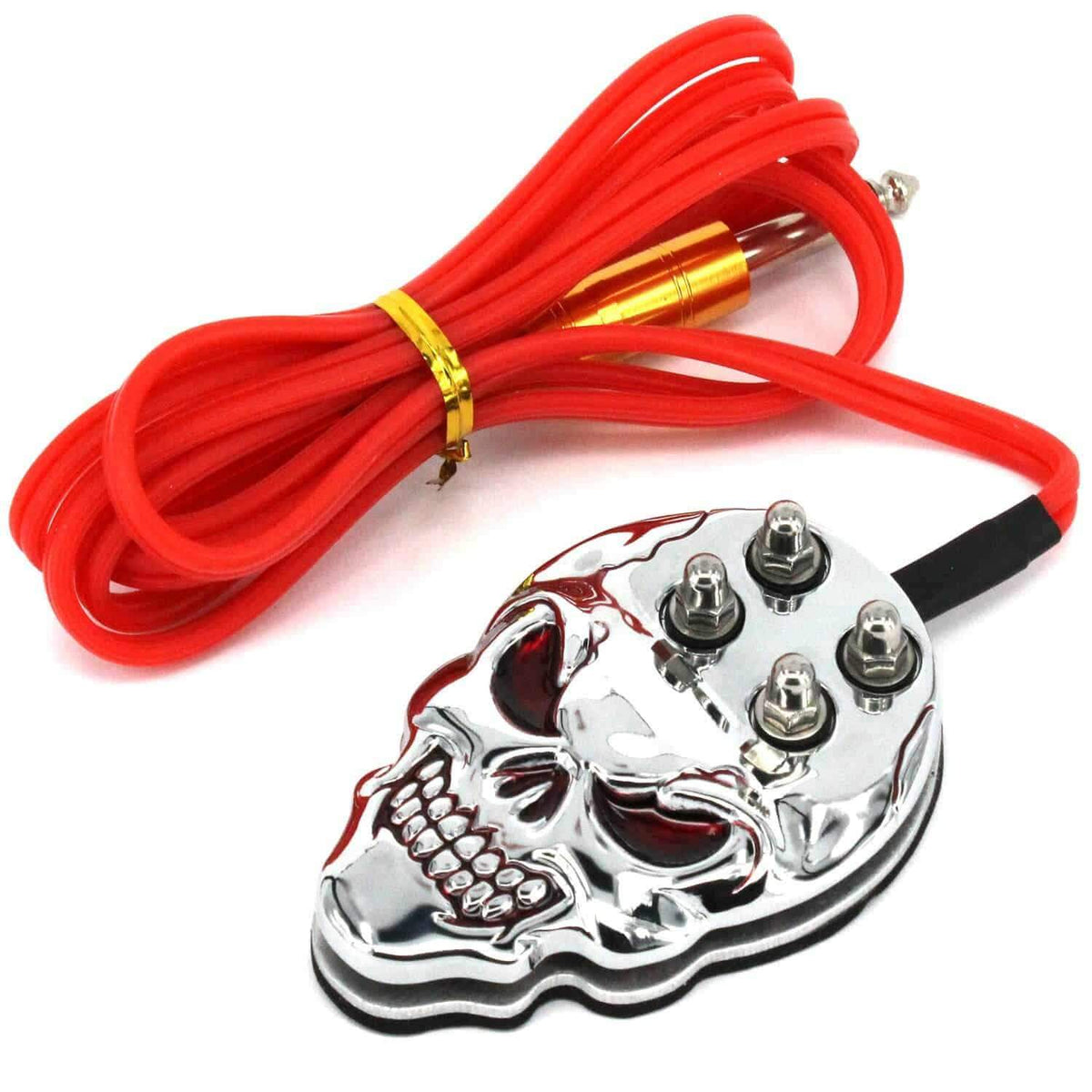 tattoo pedal 1.8M Foot Pedal Red Silicone Cord