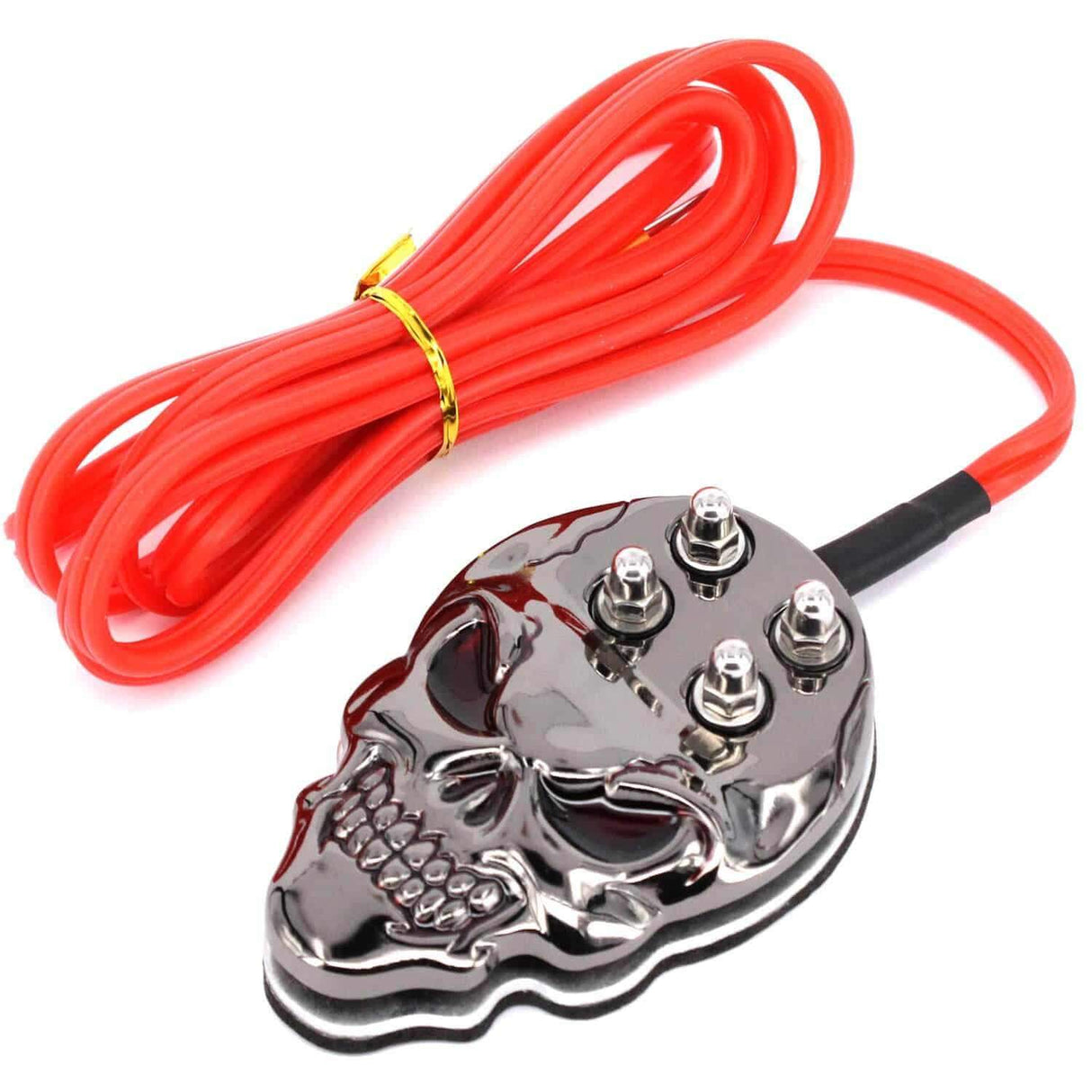 1.8M Foot Pedal Red Silicone Cord