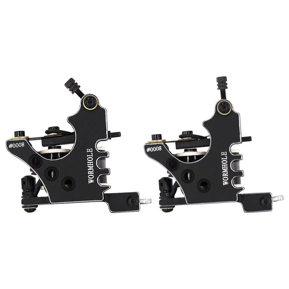 Professional tattoo kits with 2 tattoo machines