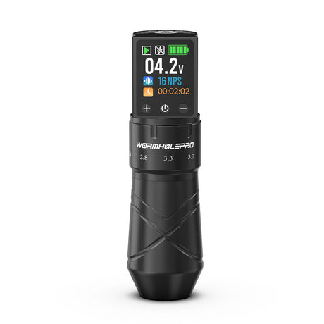 Adjustable Stroke Tattoo Machines & Long-Lasting Battery|WormholePro Auriga