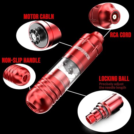 Wormhole Rotary Tattoo Machine Kit for Beginners WTK090