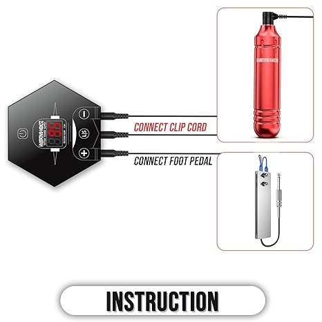 Wormhole Rotary Tattoo Machine Kit for Beginners WTK090