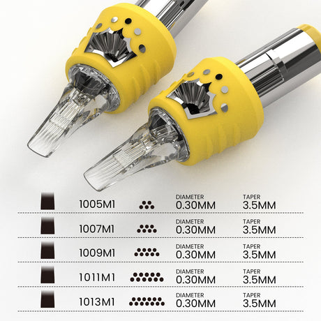 Wormhole Max Zenith #12M1 Tattoo Cartridge Needles