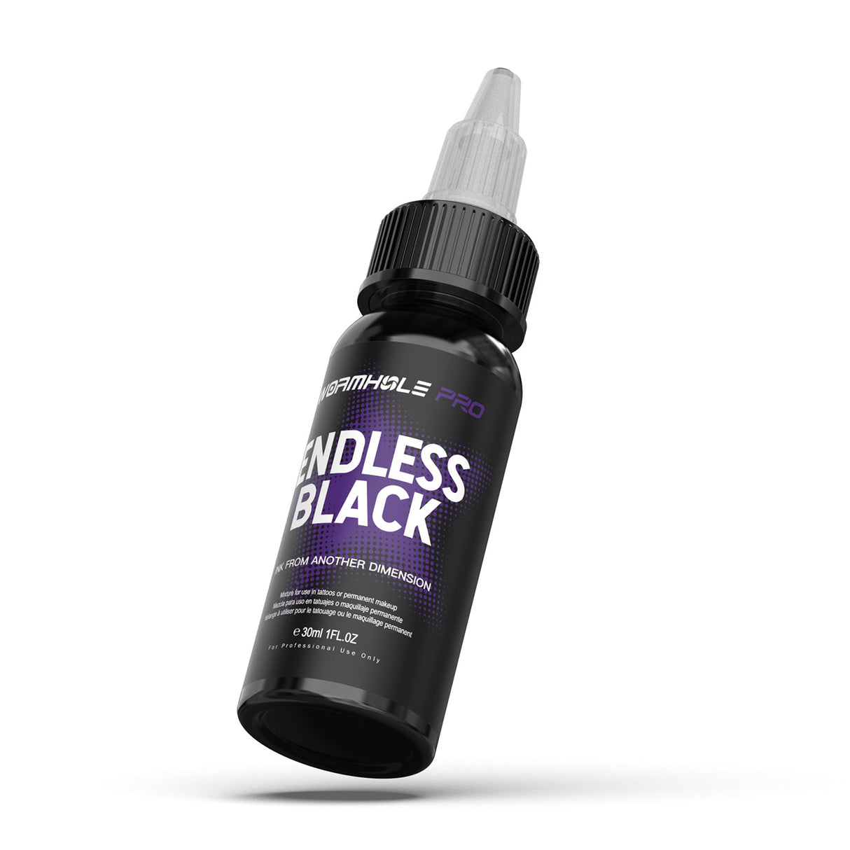 Wormhole Pro Endless Deep Black – 1oz Professional Tattoo Ink