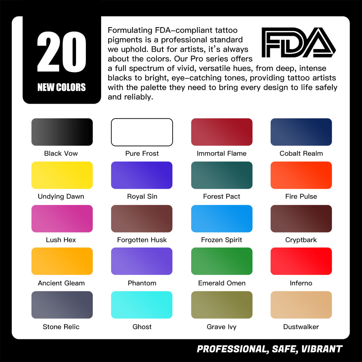 Wormhole Pro Tattoo Ink – PHANTOM (30 ml / 1 oz)