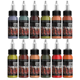 Marko Tattoo Ink Color Portrait Set – 12 Color
