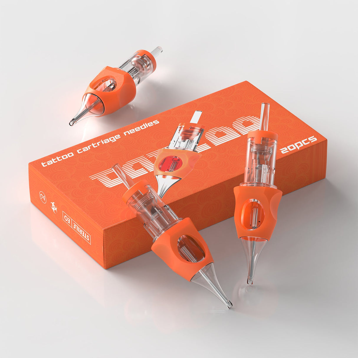 Wormhole Disposable Tattoo Cartridge Needles - Single Type 20 Pack