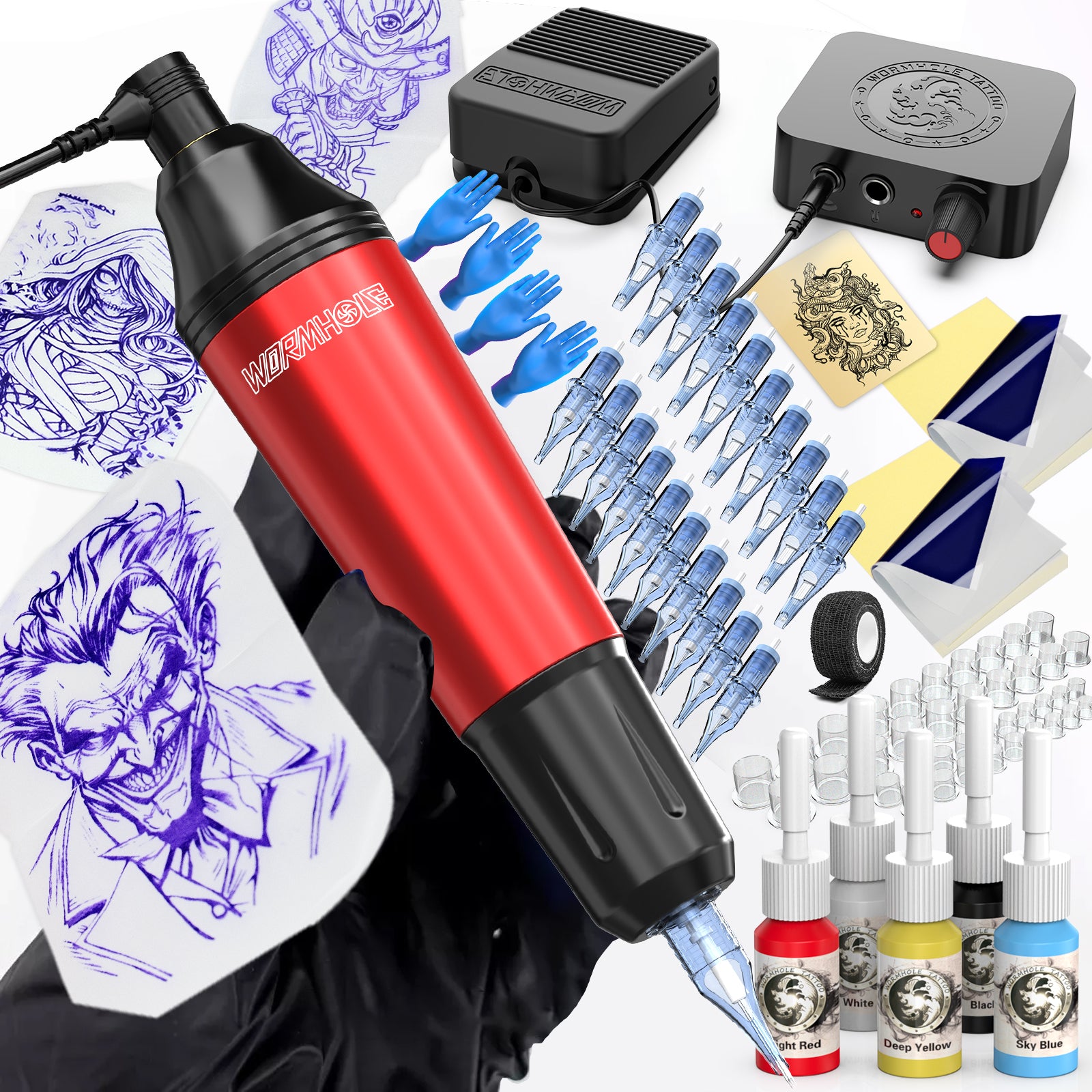 Beginner-Friendly Tattoo Practice Kit – wormholesupply
