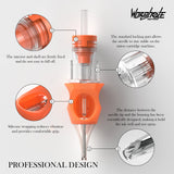 Wormhole Disposable Tattoo Cartridge Needles - Single Type 20 Pack