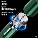 Padieoe Tattoo Gun Kit Rotary Tattoo Machine Kit with 20pcs Tattoo Cartridges Needles for Beginners