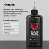 Xtreme Black Magic Tattoo Ink 10 oz