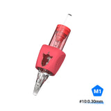 Wormhole Tattoo #10 M1 Disposable Finger Ledge Cartridges (0.30mm)