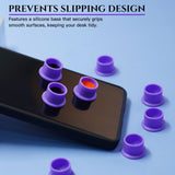 Wormhole Tattoo Silicone Ink Cups with Base – Disposable Self-Stand Ink Caps 100Pcs